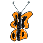 orange-butterfly